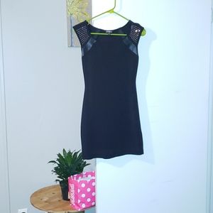 Hot rock n roll black dress